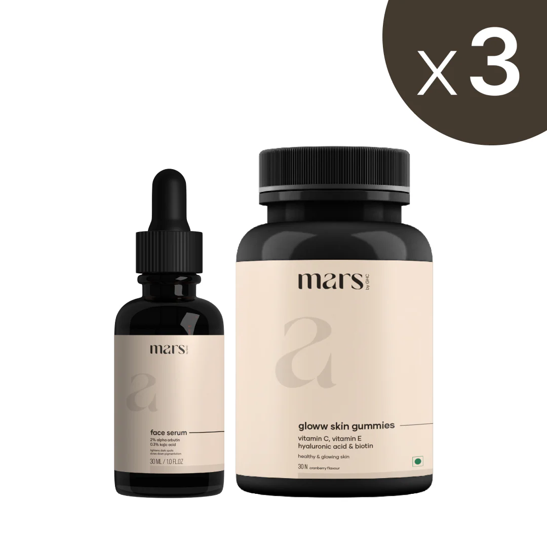 Acne Repair Formula: Alpha Arbutin Serum & Vitamin C Gummies with Hyaluronic Acid - Image 8