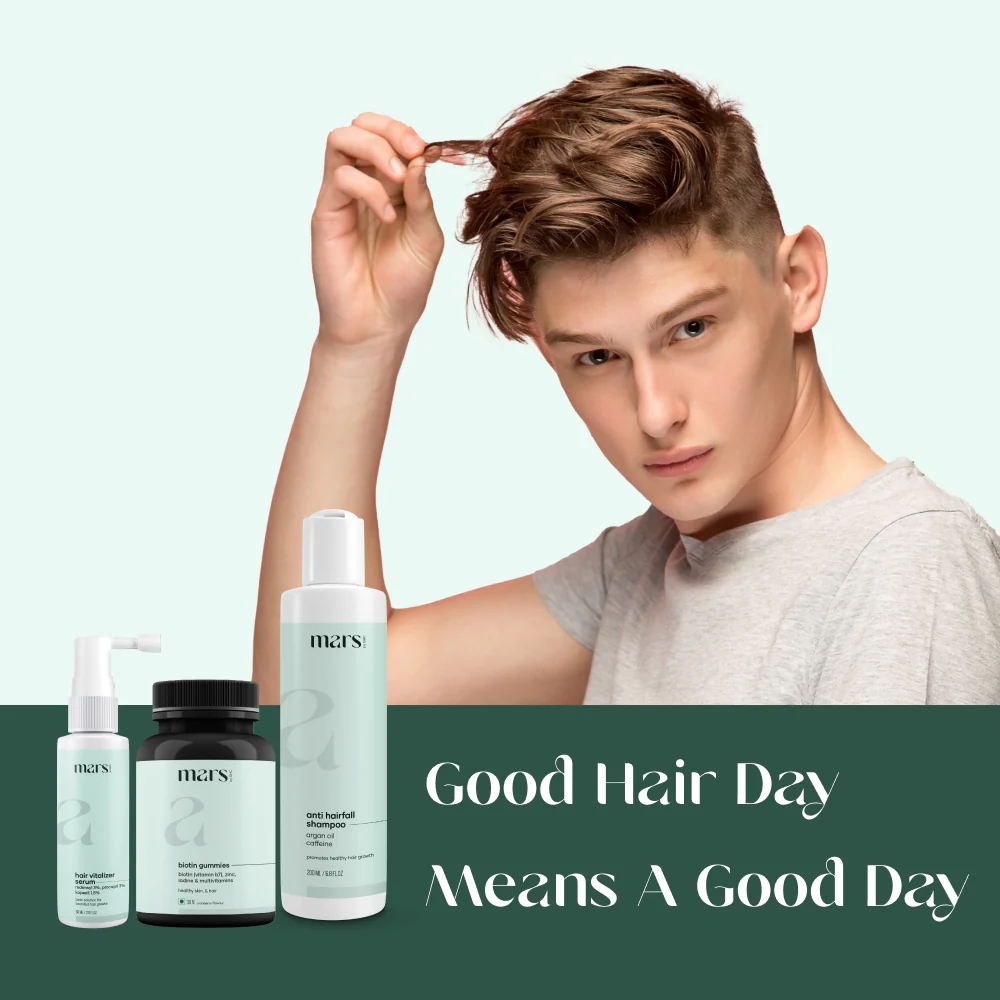 Mars Hair Loss Treatment Kit (1 Month Pack) - Image 7