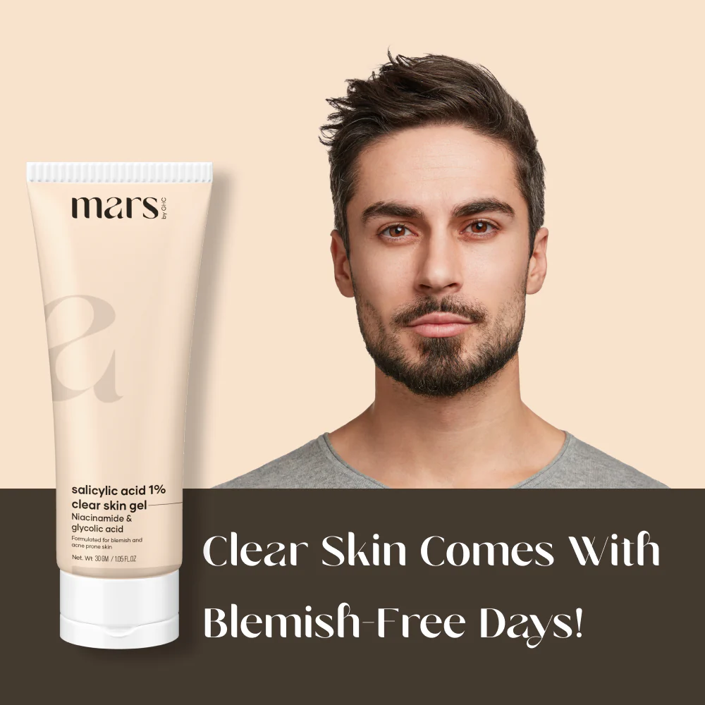 Salicylic Acid Clear Skin Gel: With Niacinamide, Glycolic Acid (AHA BHA) - Image 5