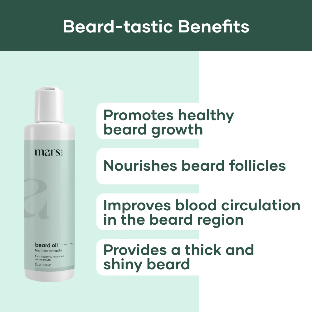 Beard Growth Oil for Smooth Beard - (200 ml) - Image 4