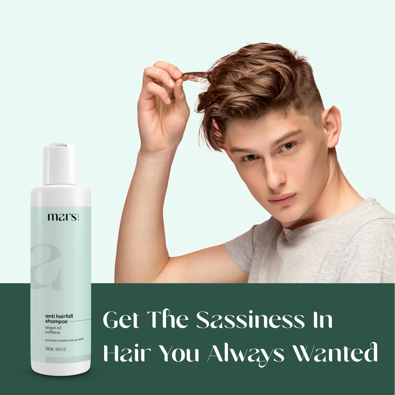 Anti Hairfall Shampoo for Men | SLS Free | Paraben Free - (200 ml) - Image 5