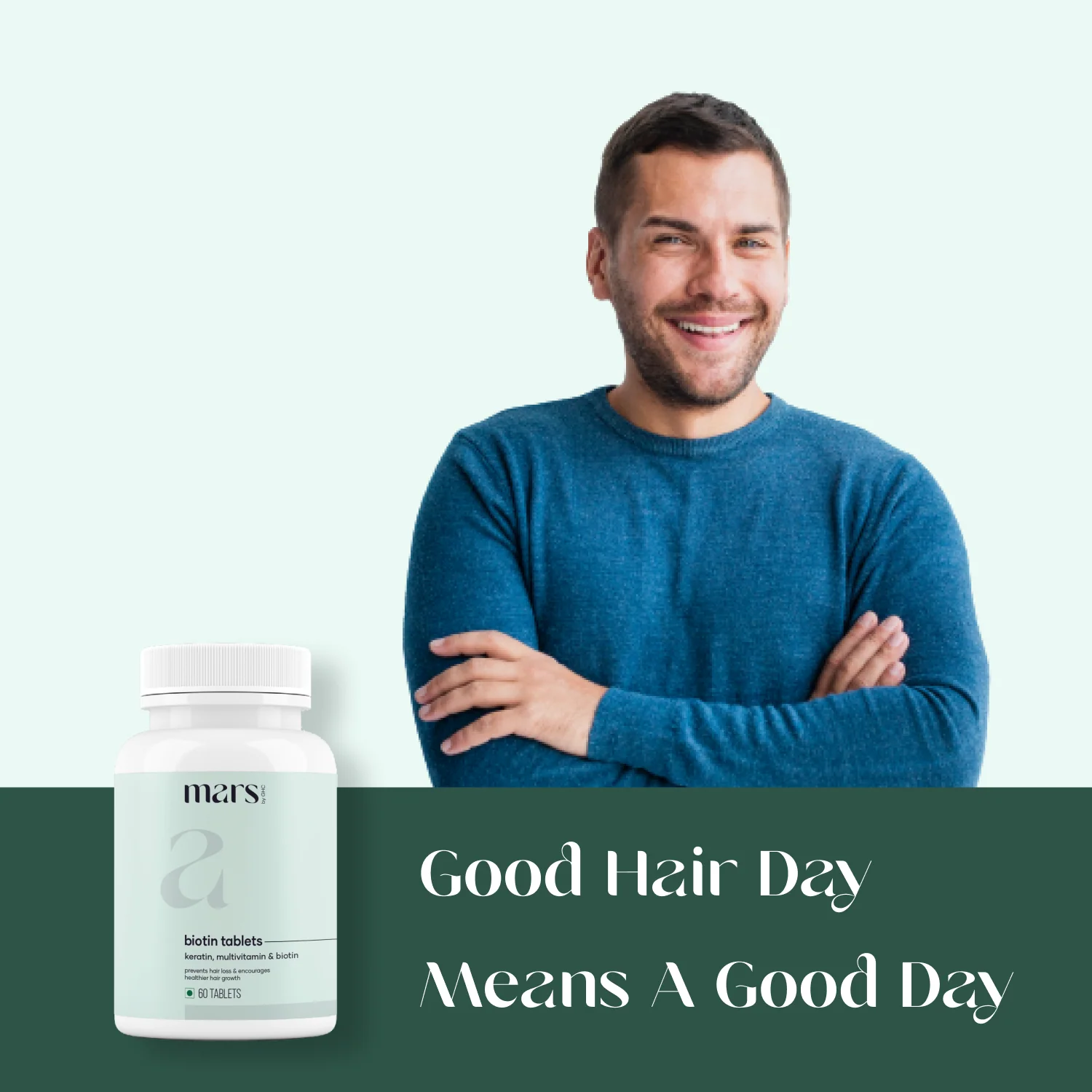 Biotin Tablets for hair growth | Vitamin b7 tablets | Best biotin for hair & beard growth | Biotin supplements - Image 5