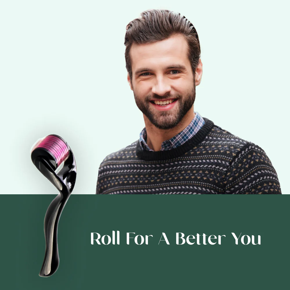 Derma Roller 0.5 mm for Face, Hair & Beard - Image 5