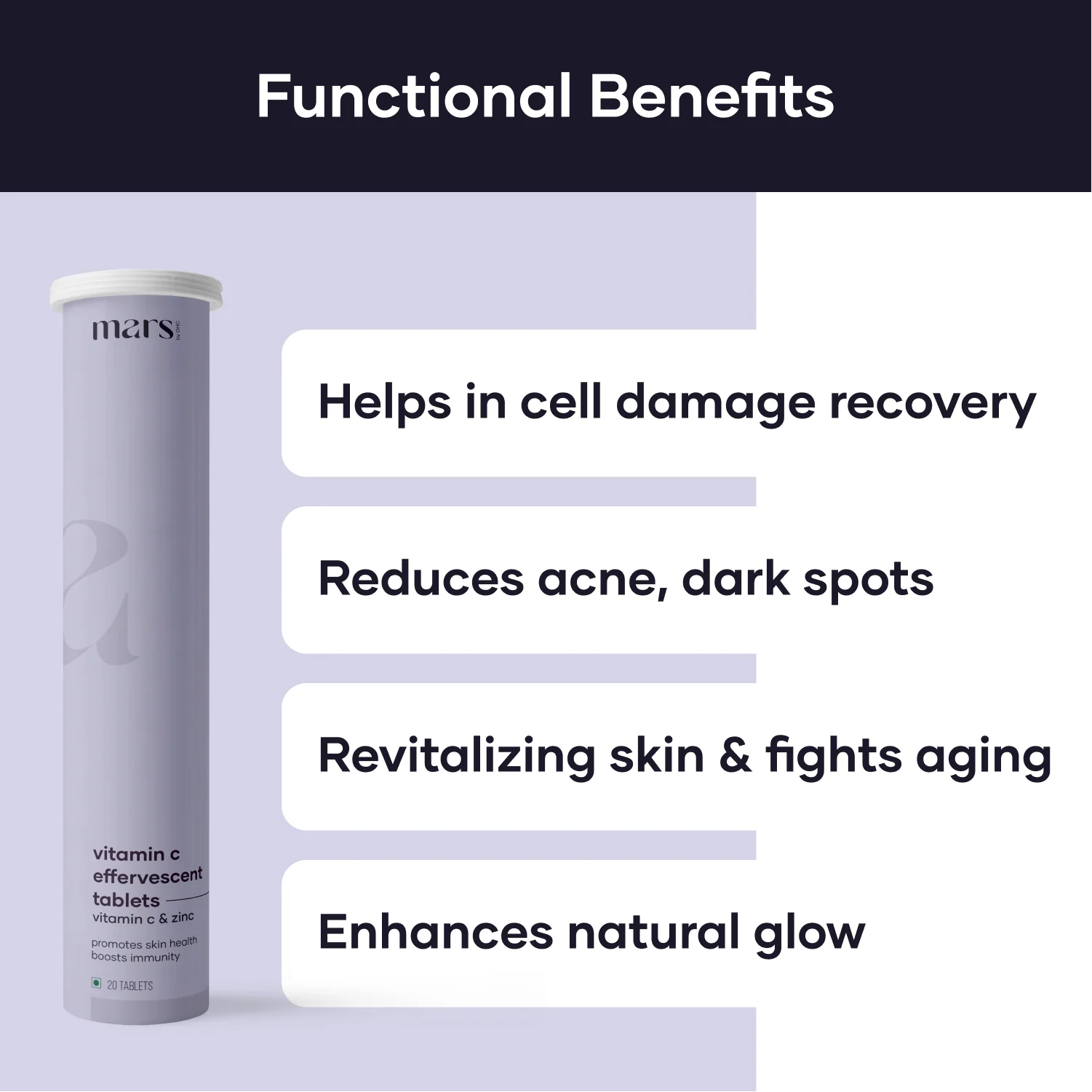 Gloww Drops Vitamin C Effervescent Tablets - Image 3