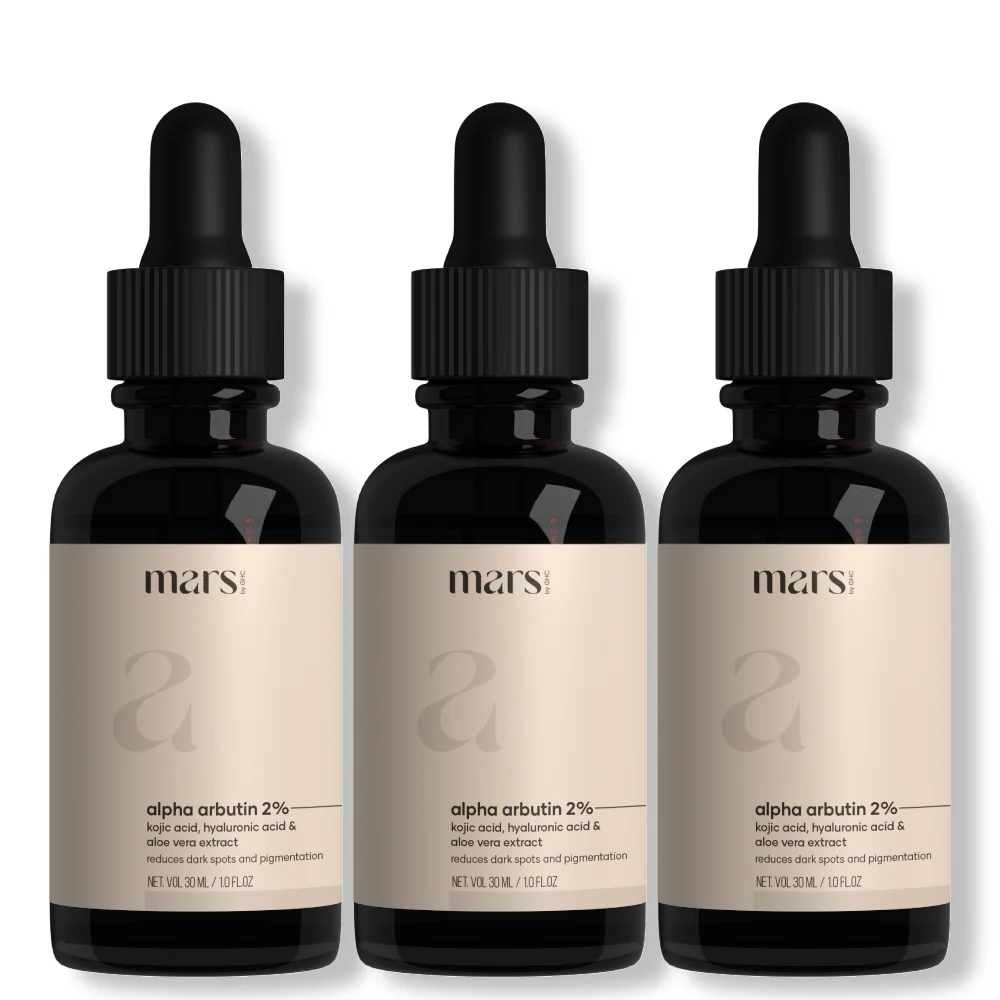 Mars 2% Alpha Arbutin Serum: With Kojic Acid, Hyaluronic Acid & Aloe Vera Extract - Image 7