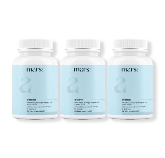 Mars Alizenol Capsules with Lion’s Mane, Tongkat Ali & Cod Liver Oil – Drive, Stamina & Performance Confidence Support (60N) - Image 10