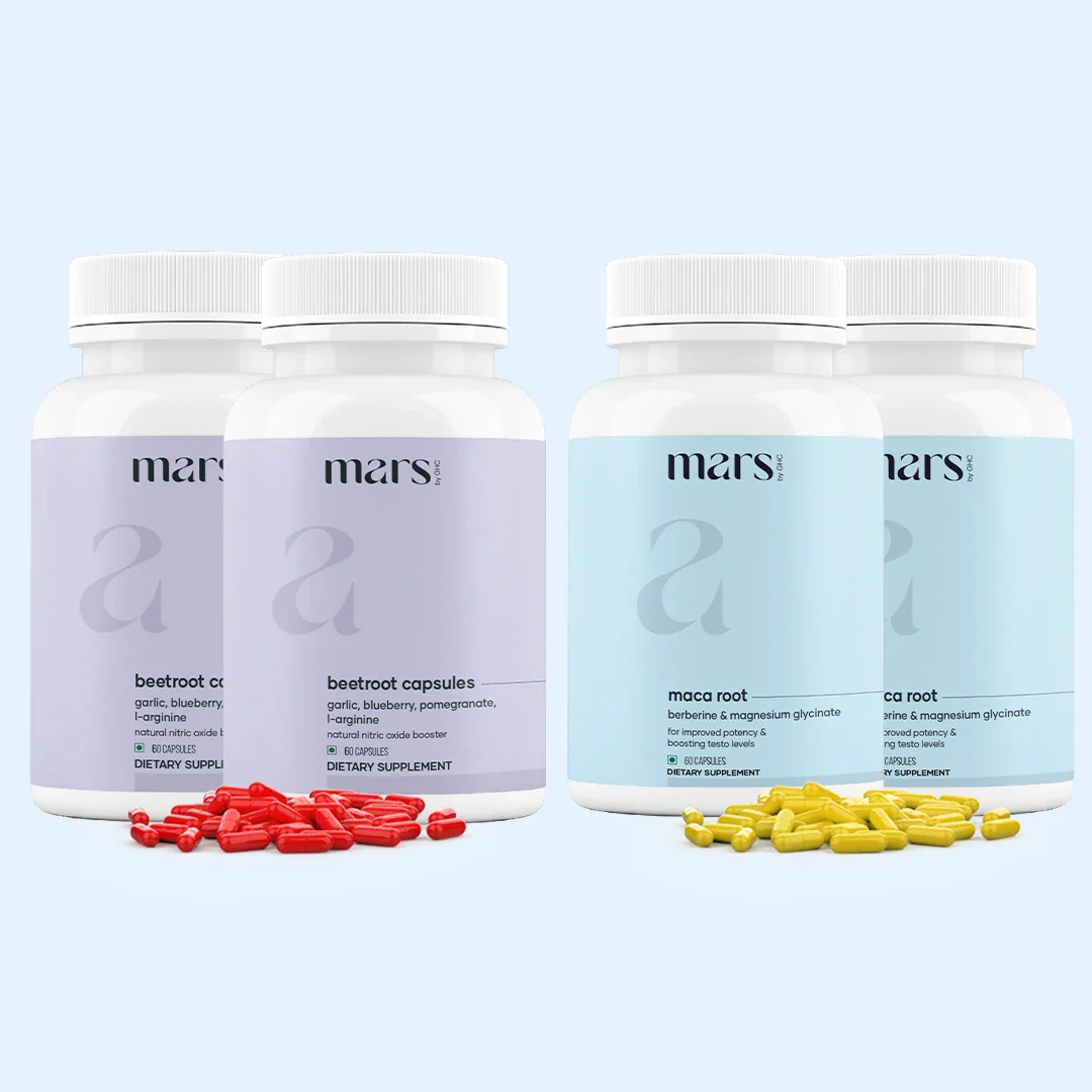 Mars BeetMax Combo : Mars Beetroot Nitric Oxide Booster & Mars Maca Root Capsules - Image 10
