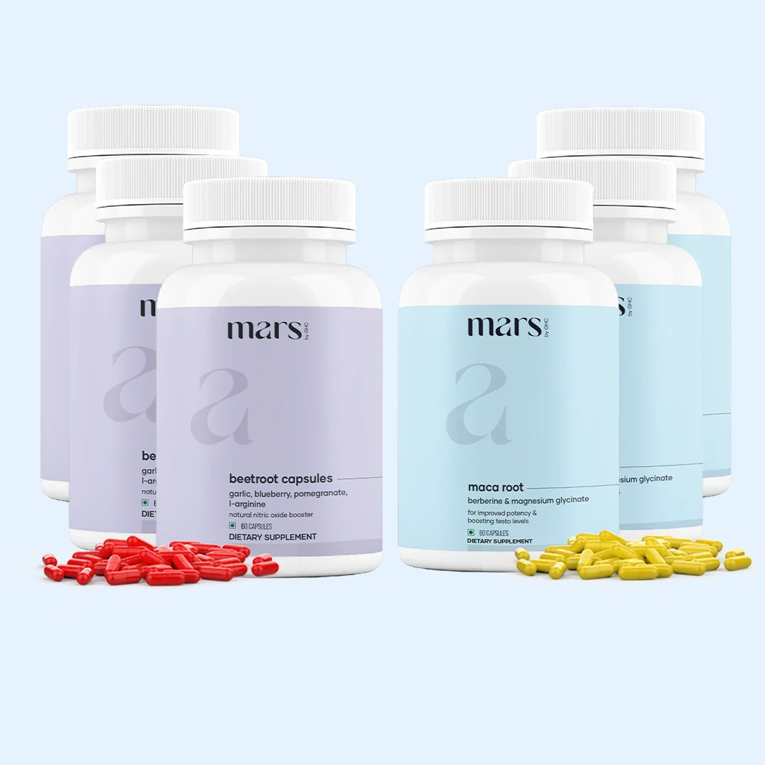 Mars BeetMax Combo : Mars Beetroot Nitric Oxide Booster & Mars Maca Root Capsules - Image 11