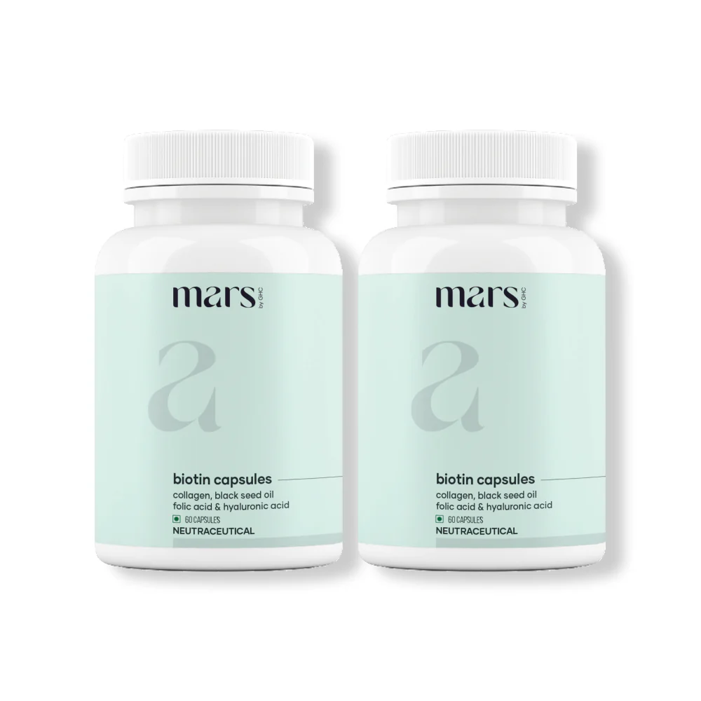 Mars Hair Growth Capsules: Powered with Biotin, Collagen, Black Seed Oil & Folic Acid - Image 6