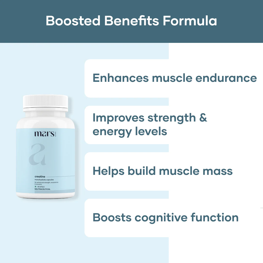 Mars Micronized Creatine Monohydrate Caps (180 N) - Image 3