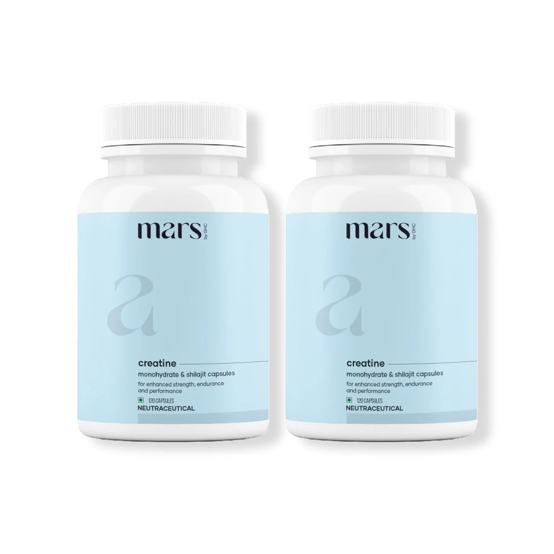 Mars Micronized Creatine Monohydrate Caps: Powered with Shilajit (120 N) - Image 8