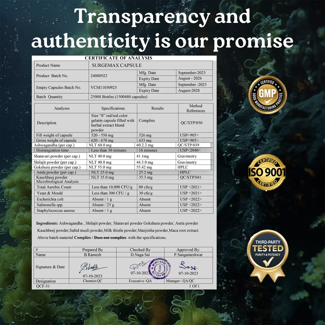 Mars Surge Max: A Natural T-Level Booster for Stamina, Bedroom Game & Stress - Image 6