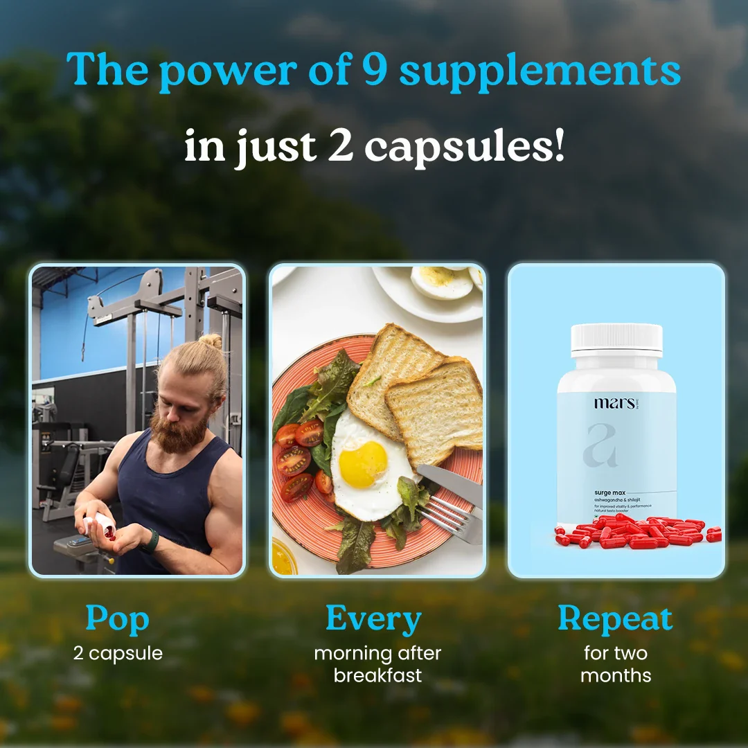 Mars Surge Max: A Natural T-Level Booster for Stamina, Bedroom Game & Stress - Image 7
