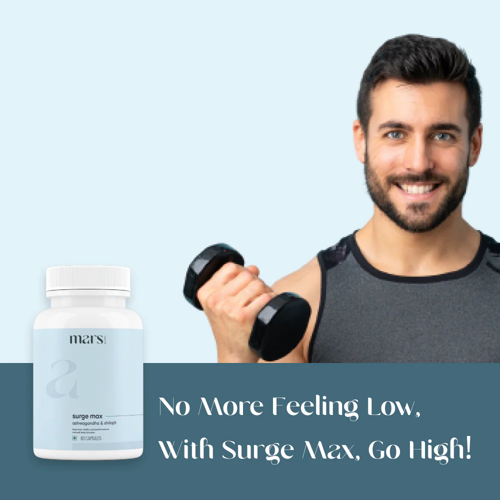 Mars Natural Ashwagandha Caps: Powered with Shilajit & Safed Musli - Image 5