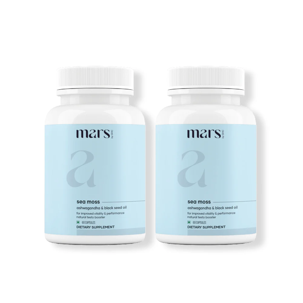 Mars Natural Sea Moss Caps: Powered with Ashwagandha, Black Seed, & Vitamin D3 - Image 7