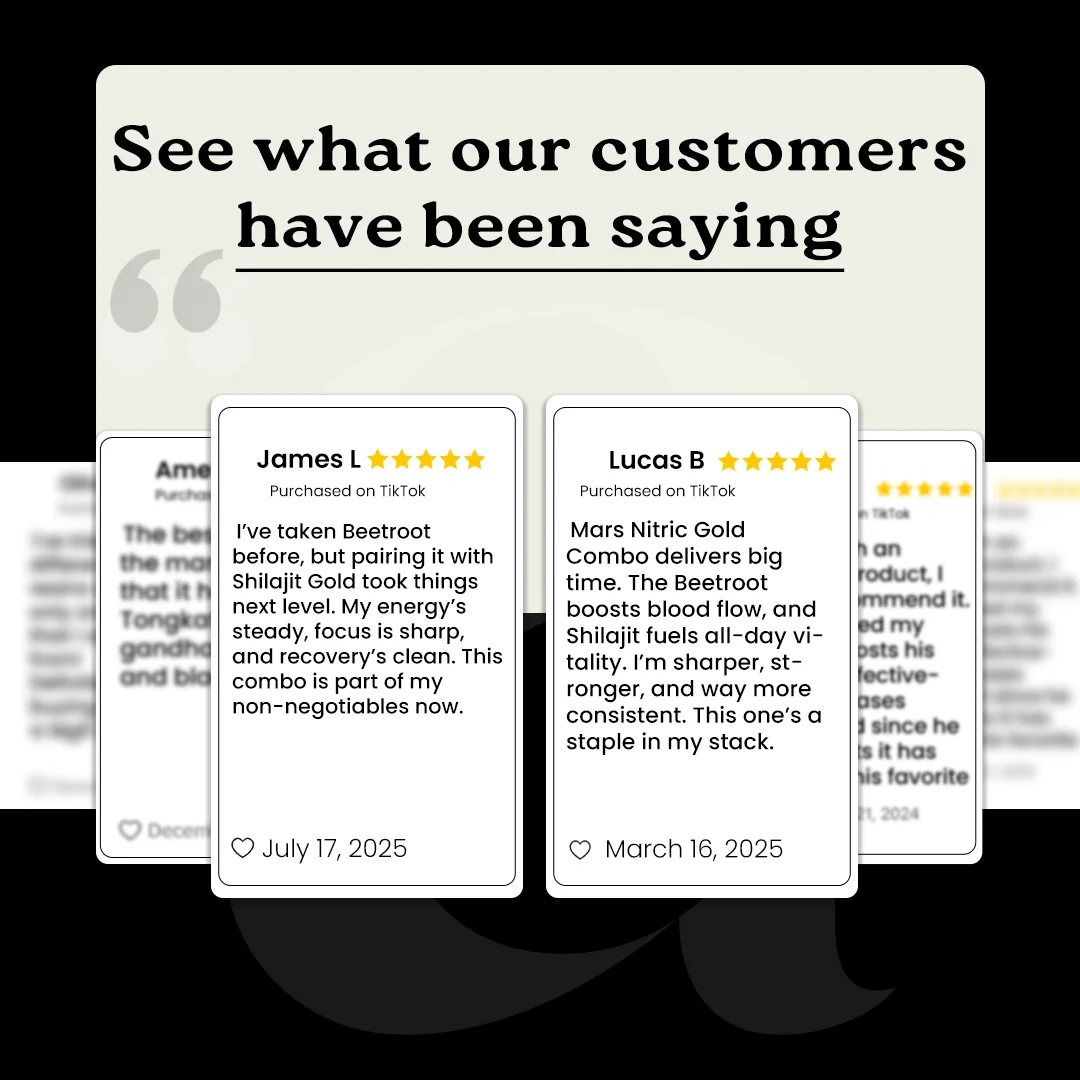 Mars Nitric Gold Combo : Mars Beetroot Nitric Oxide Booster & Mars Pure Himalayan Shilajit Gold Resin - Image 9