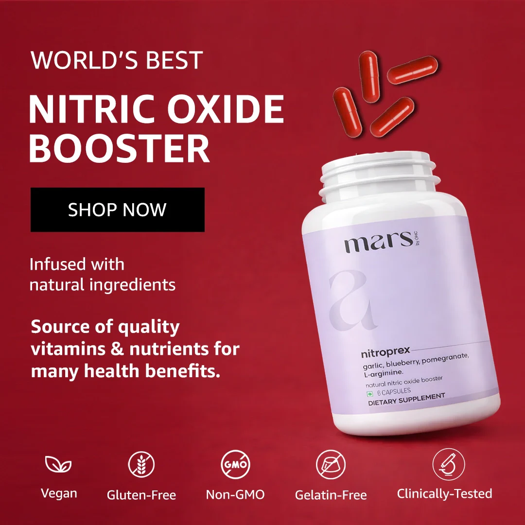 Mars NitroPrex: A Natural Nitric Oxide Booster with Improved Blood Flow, Size & Bedroom Performance - Image 8