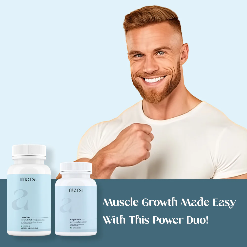 Mars Peak Performance Combo: Ashwagandha Capsules & Micronized Creatine Monohydrate Capsules - Image 7