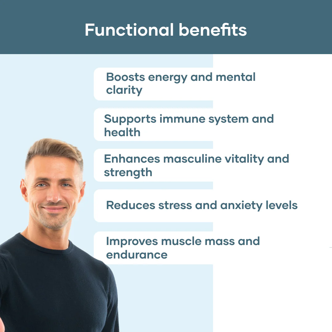 Mars Power Pack: Pure Himalayan Shilajit Gold Resin & Natural Ashwagandha Caps - Image 4