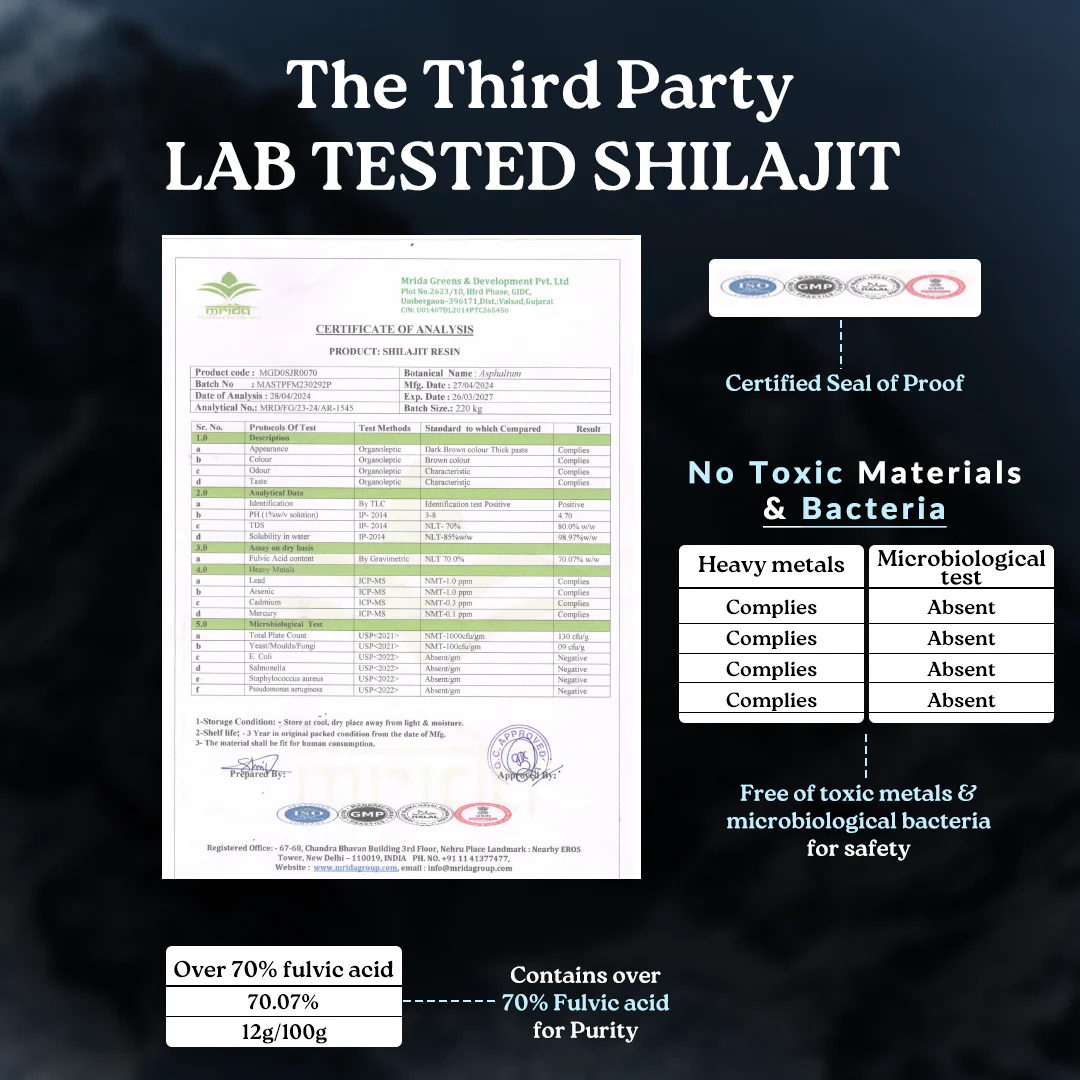 Mars Pure Himalayan Shilajit (Resin) - 15g - Image 5