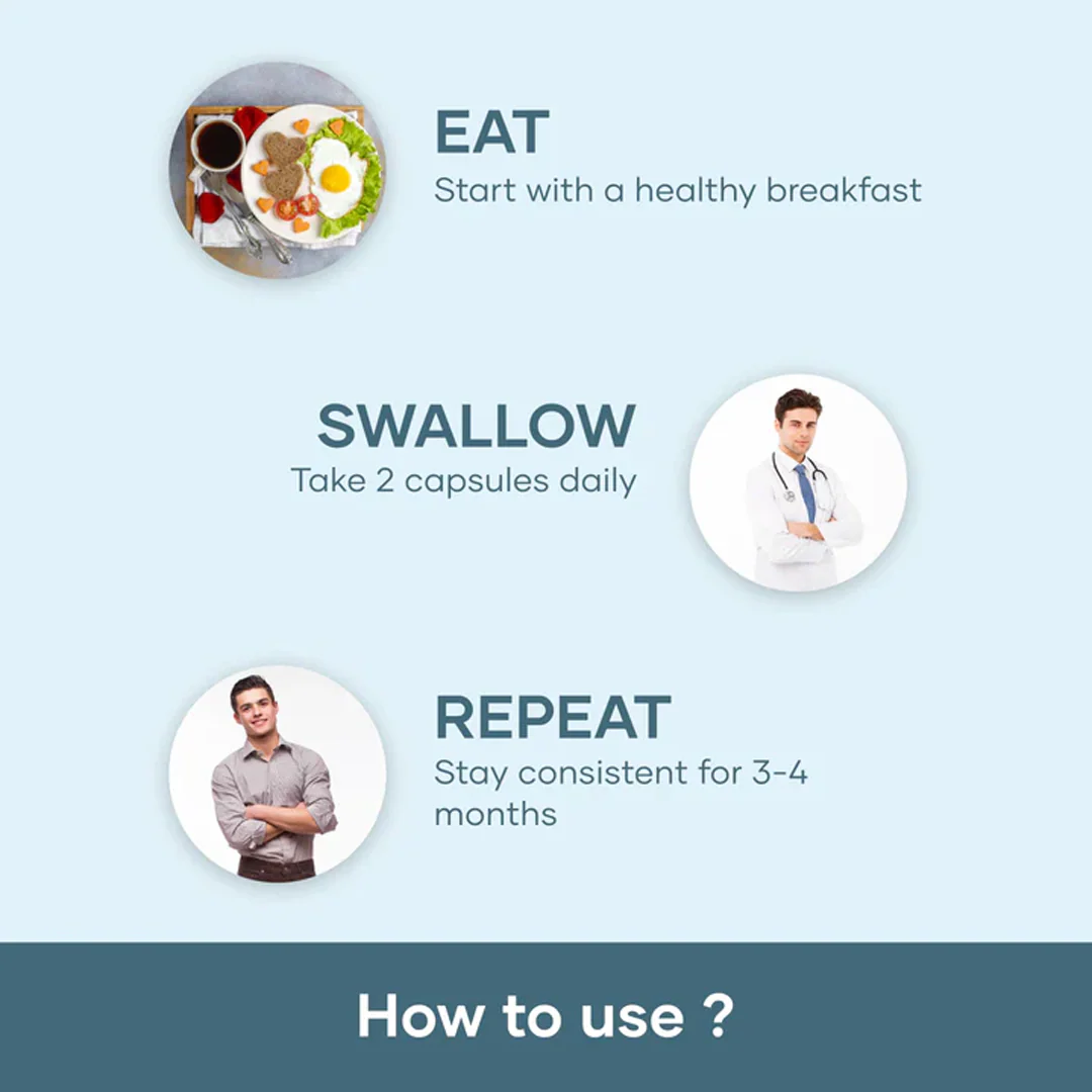 Mars Pure Lion's Mane Caps: Powered with Moringa, Tongkat Ali & Cod Liver Oil (60 N) - Image 6