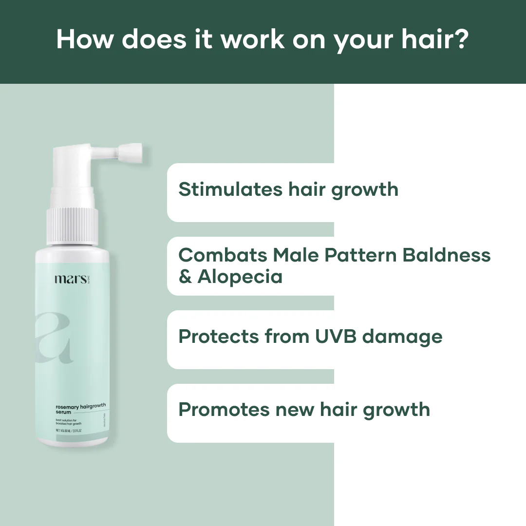 Mars Rosemary Oil Hair Growth Serum - Image 3