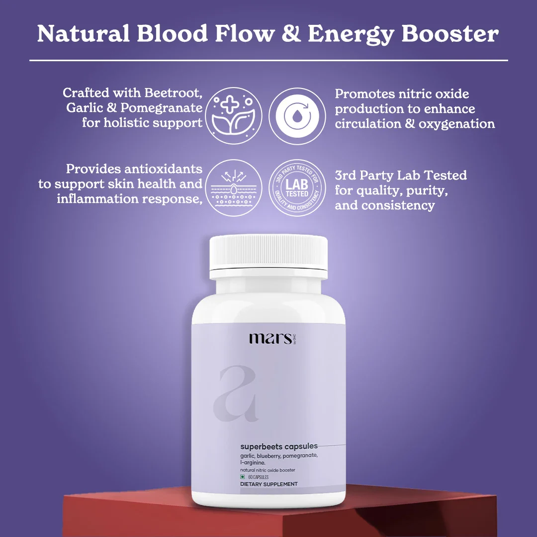 Mars SuperBeets: A Beetroot & L-Arginine-Powered Nitric Oxide Booster - Image 4