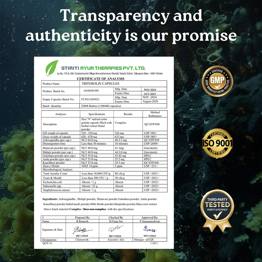 Mars Triterolin – Powered by Shilajit, Ashwagandha, Safed Musli, Gokshura - Image 6