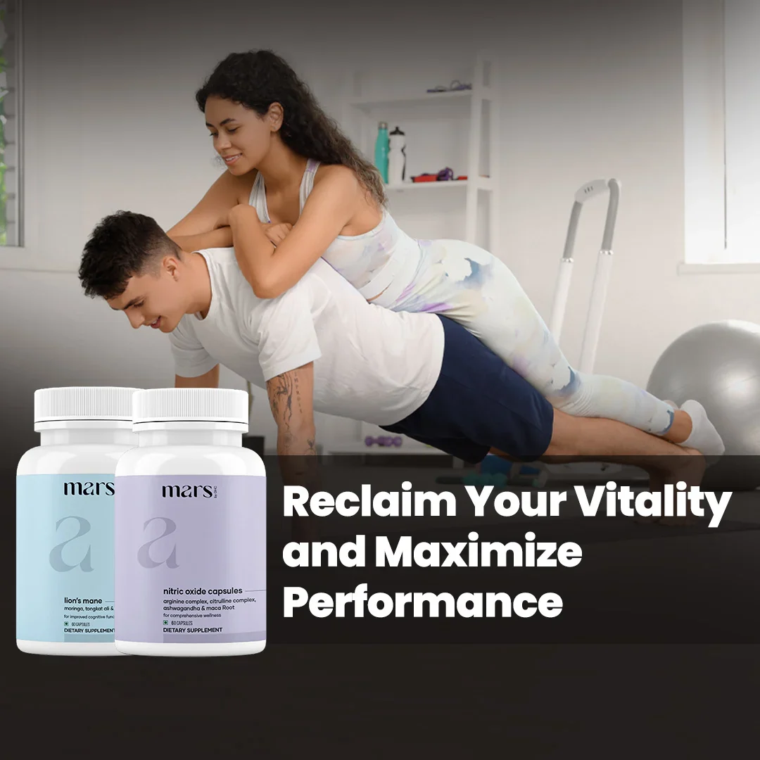 Mars Vitality Max - A Lion’s Mane & Nitric Oxide Combo for Better Stamina & Performance - Image 10