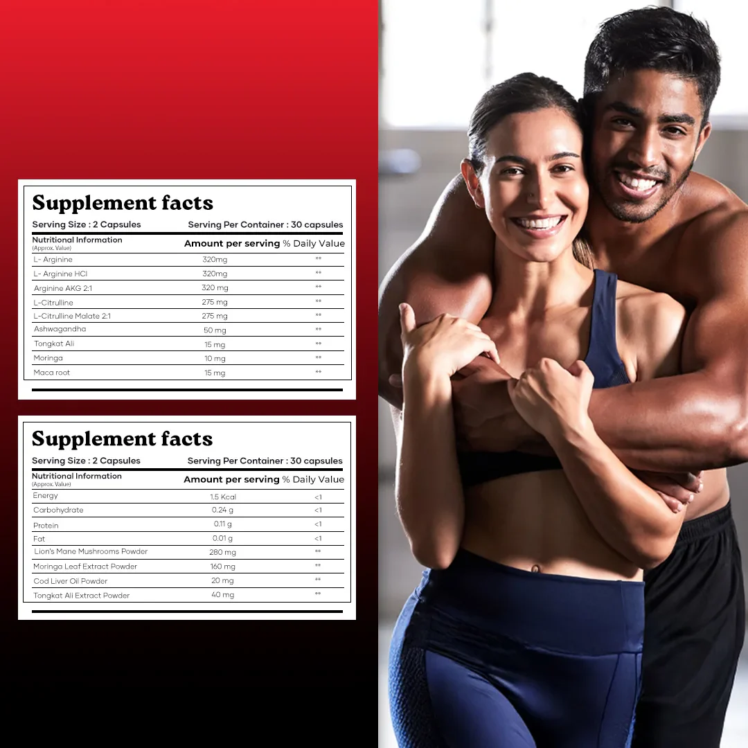 Mars Vitality Max - A Lion’s Mane & Nitric Oxide Combo for Better Stamina & Performance - Image 13