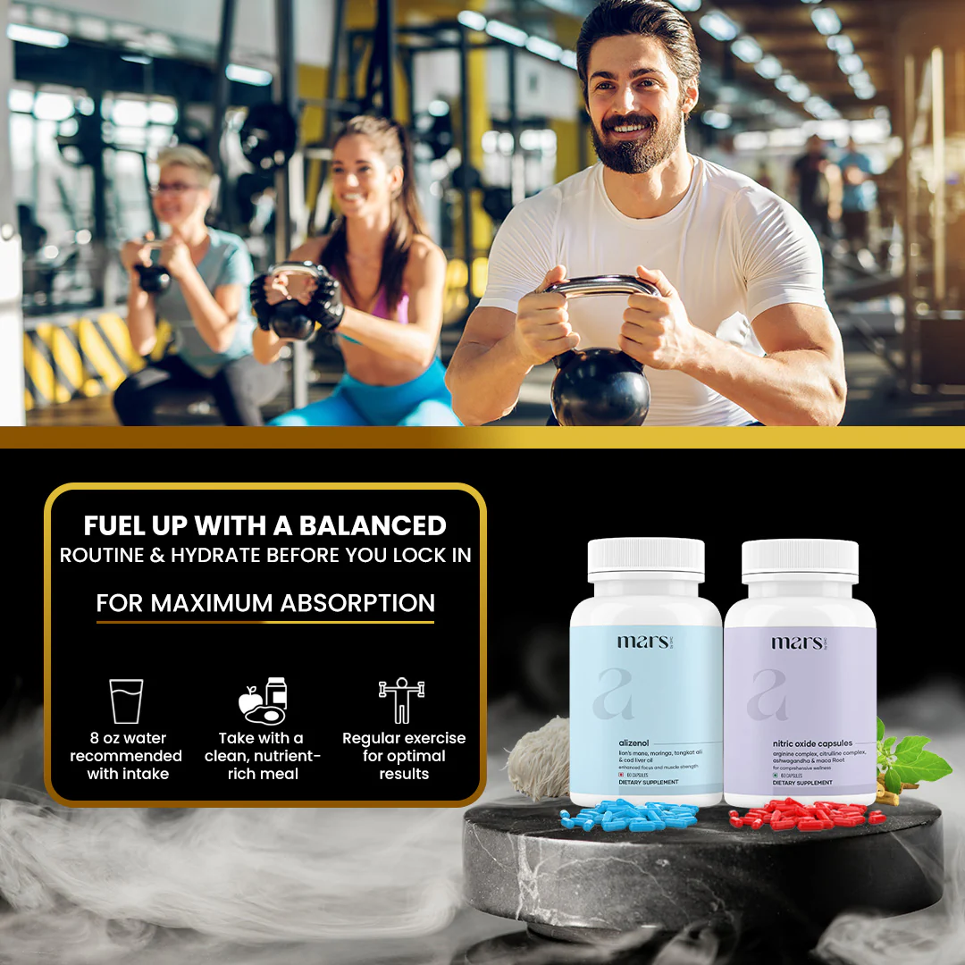 Muscle Max Combo: Tongkat Ali, Moringa & Nitric Oxide Capsules For Better Muscles, Flow, & Performance - Image 13