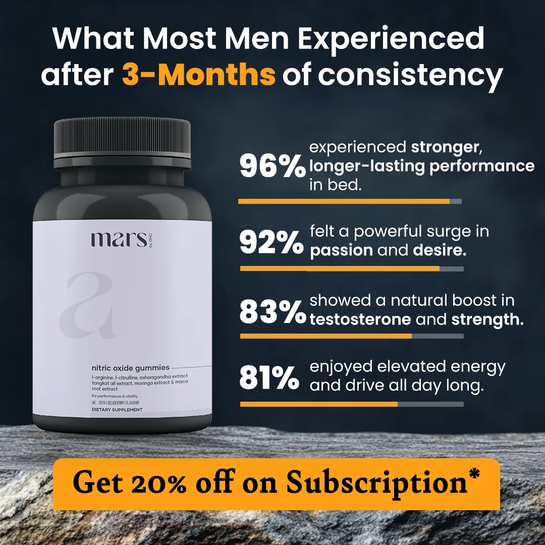 Nitric Oxide Gummies for Circulation, Stamina & Peak Performance with Ashwagandha, Maca Extract, Moringa, L-Arginine & L-Citrulline - Image 3