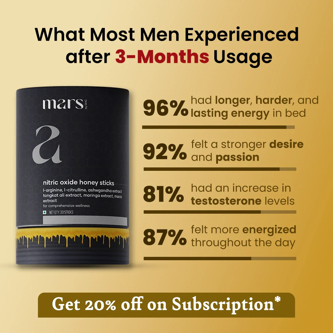 Nitric Oxide Honey Sticks for Energy, Endurance & Vital Strength with Ashwagandha, Maca Extract, Moringa, L-Arginine & L-Citrulline - Image 3