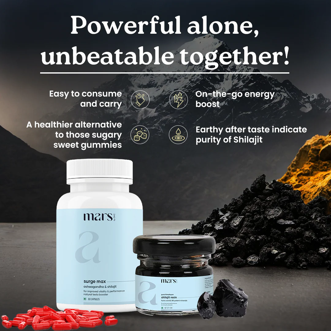 Performance Combo: Powered by Pure Himalayan Shilajit Resin & Natural Ashwagandha Capsules - Image 11