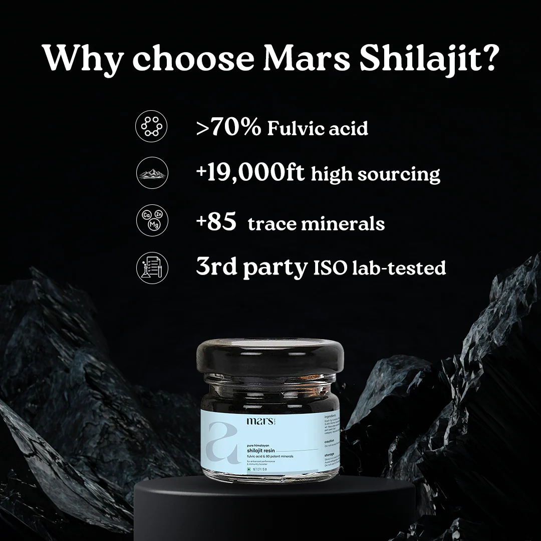 Performance Combo: Powered by Pure Himalayan Shilajit Resin & Natural Ashwagandha Capsules - Image 3