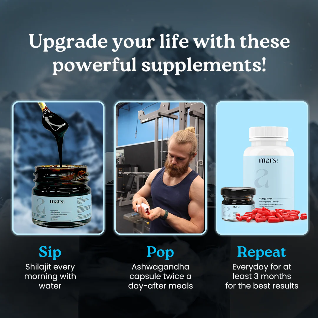 Performance Combo: Powered by Pure Himalayan Shilajit Resin & Natural Ashwagandha Capsules - Image 8