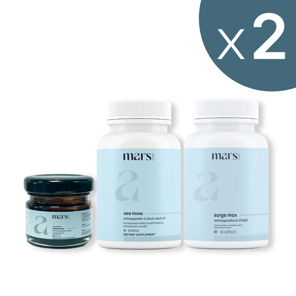 Performance Plus Combo: Pure Himalayan Shilajit Resin, Natural Ashwagandha Caps & Natural Sea Moss Caps - Image 9